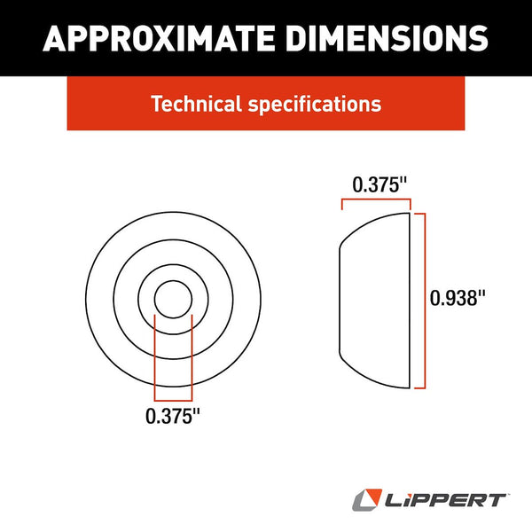 Lippert Components Door Stop (MPN: 201478)