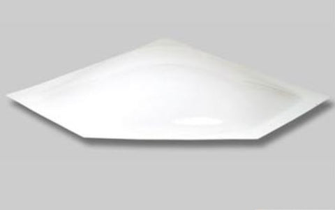 Skylight for RVs - 5 Inch High Bubble Dome (MPN: NSL2810W)