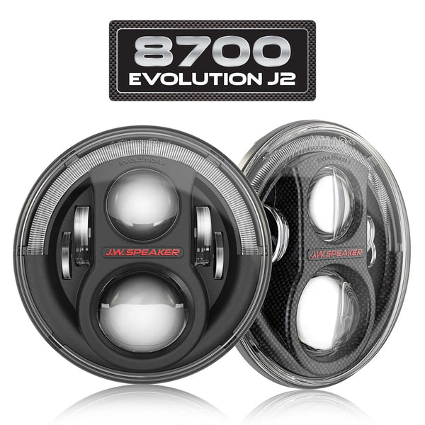 J.W. Speaker 8700 Evolution J2 Headlight Assembly (MPN: 0554563)