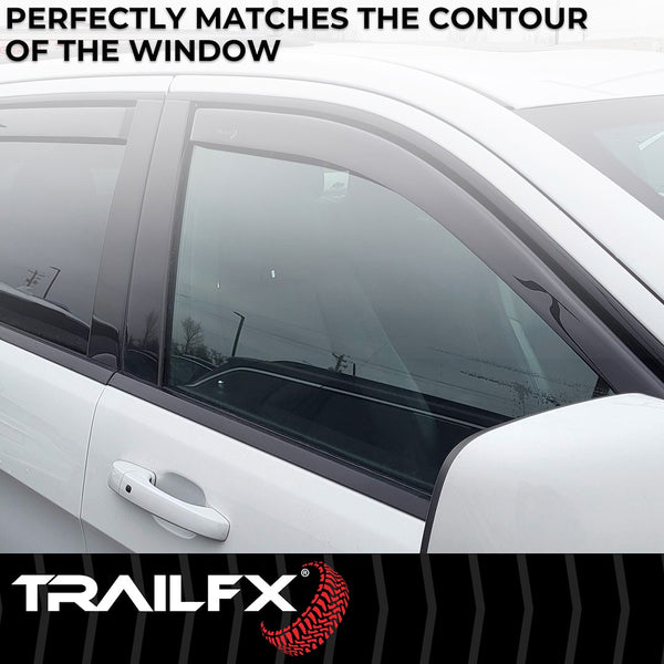 TrailFX TFX 4-PC Window Vents (MPN: 4252IC)