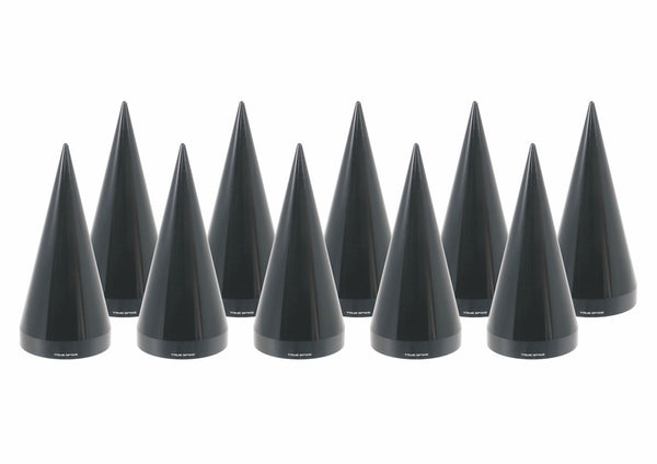 True Spike Lug Nut Cover Set (MPN: LGC100BK)