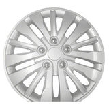 15 Inch Silver Wheel Cover Set by Coast To Coast (MPN: IWC102815S)