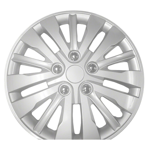 15 Inch Silver Wheel Cover Set by Coast To Coast (MPN: IWC102815S)