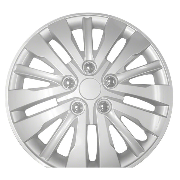 15 Inch Silver Wheel Cover Set by Coast To Coast (MPN: IWC102815S)
