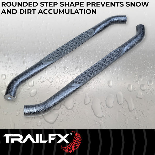 TrailFX Nerf Bar Round Tube Side Steps (MPN: A0027T)