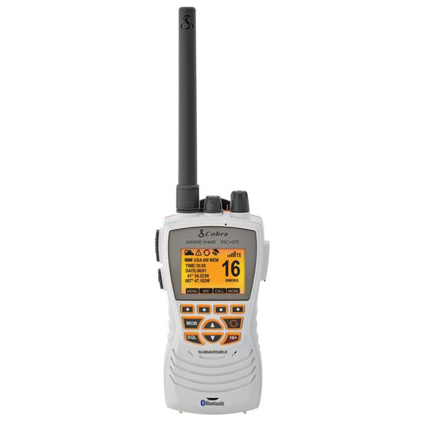 Cobra Marine Handheld VHF Radio (MPN: MRHH600WFLTGPSBT)