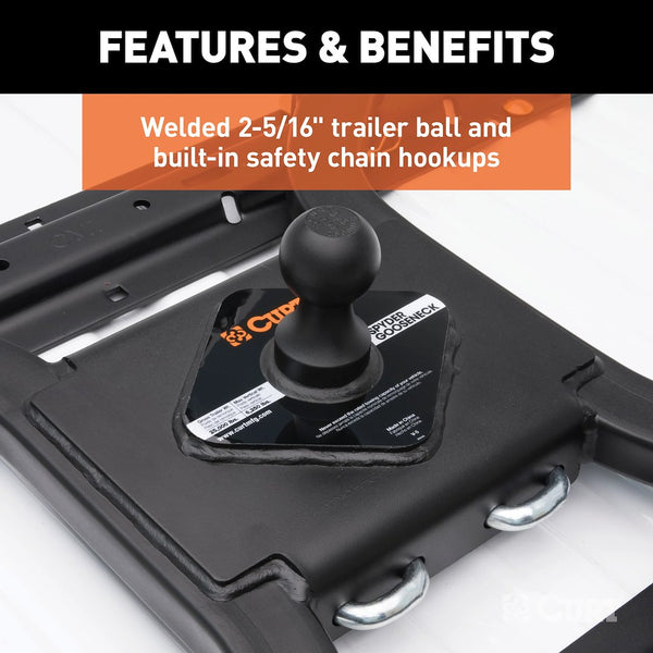 Gooseneck Trailer Hitch (MPN: 16085)