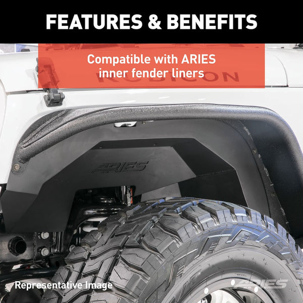 Aries Fender Flare Flat Style (MPN: 1500202)