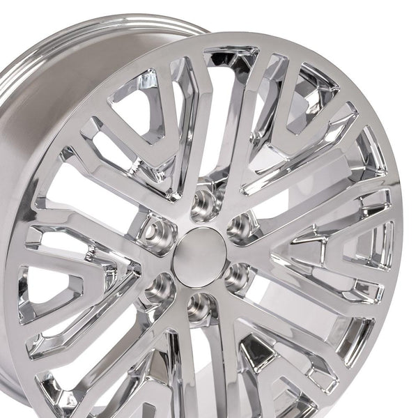 OE Wheels CV37 Chrome Plated Wheel (MPN: CV37-22090-6550-28C)