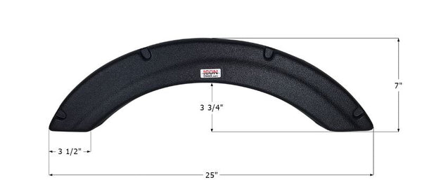 Icon Fender Skirt for Palomino Banshee B-2 (MPN: 14280)