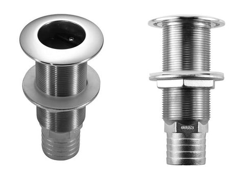 Stainless Steel Barbed Scupper for Boats (MPN: 66553-3)
