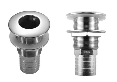 Attwood Marine Barbed Thru-Hull Connector (MPN: 66551-3)