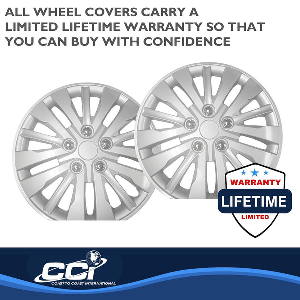 Coast To Coast 16 Inch Wheel Cover Set (MPN: IWC102816S)