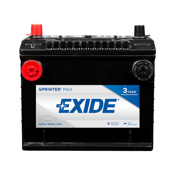 Exide Sprinter Max Automotive Battery (MPN: SX78DT)