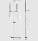 Taco Boat Grab Handle (MPN: F16-0800-1)