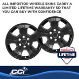 Coast To Coast Impostor Wheel Skin (MPN: IWCIMP392BLK)