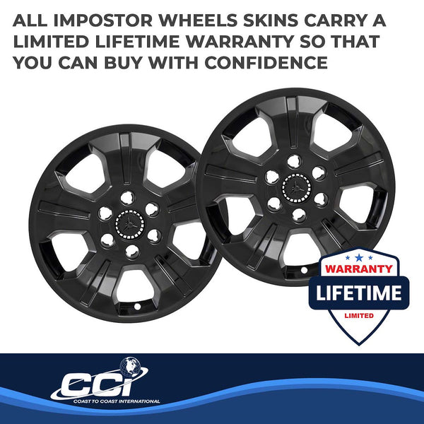 Coast To Coast Impostor Wheel Skin (MPN: IWCIMP392BLK)