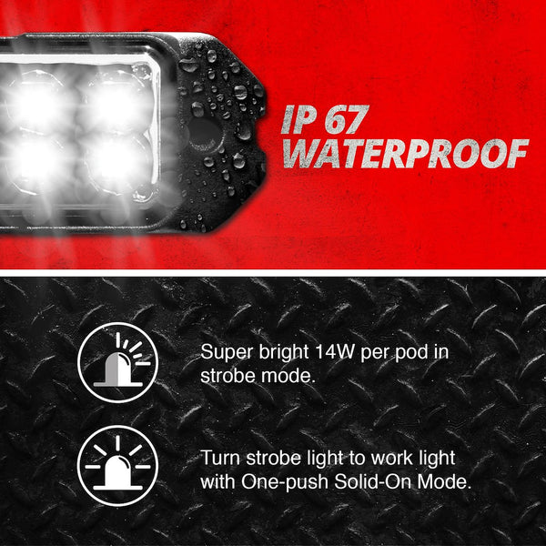XK Glow Strobe Light Kit (MPN: XK052001-4R)