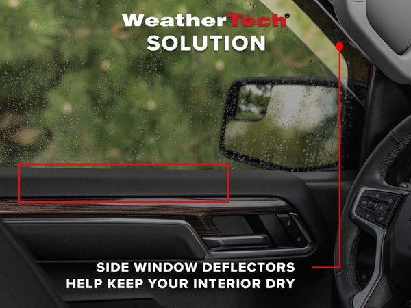 WeatherTech Side Window Deflectors (MPN: 821074IM)