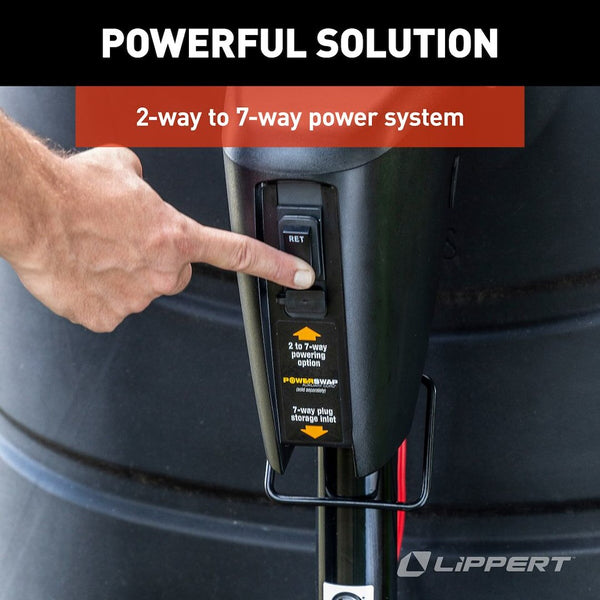 Lippert Components Power Stance Tongue Jack (MPN: 813748)