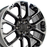 OE Wheels CV67 22 Inch Aluminum Wheel (MPN: CV67-22090-6550-28MB)