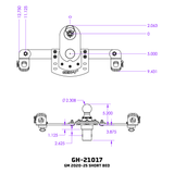 Gen-Y Hitch GoosePuck GEN 2 Gooseneck Trailer Hitch Ball (MPN: GH-21017)