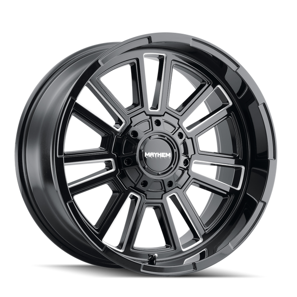 Mayhem Wheels 20 Inch Gloss Black Wheel (MPN: 8115-2981BM)