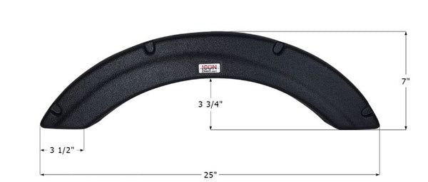Icon Fender Skirt for Palomino Banshee B-2 (MPN: 14281)