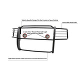 Black Horse Grille Guard Kit (MPN: 17FR20MA-PLFR)