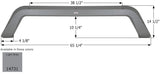 Icon Fender Skirt for Tandem Axle RVs (MPN: 14731)