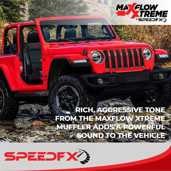 SpeedFX MaxFlow Xtreme Exhaust System Kit (MPN: 50600)