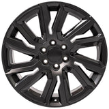 OE Wheels CV39 Aluminum Wheel (MPN: CV39-22090-6550-28B1-IB)