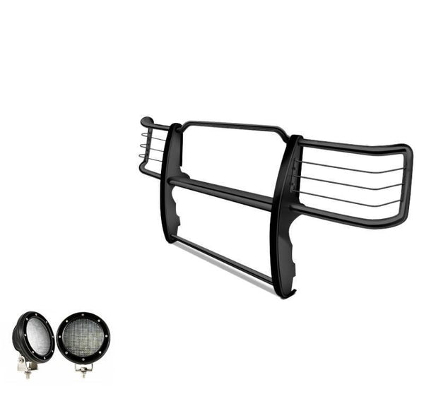 Black Horse Grille Guard Kit (MPN: 17F80218MA-PLFB)