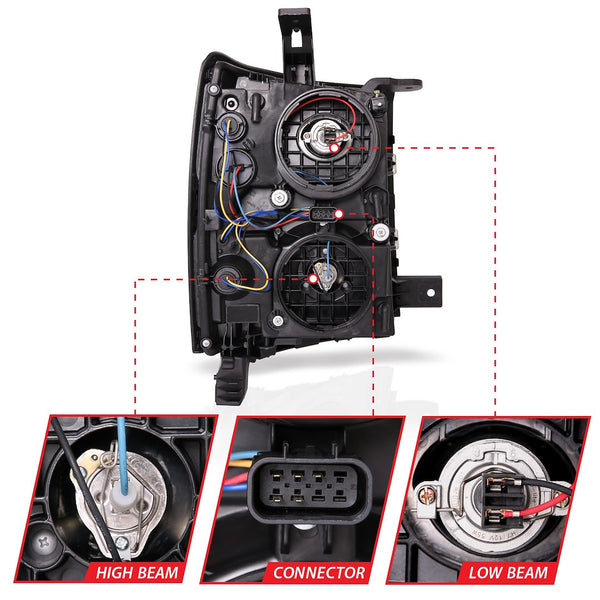 ANZO USA Headlight Assembly (MPN: 111413)