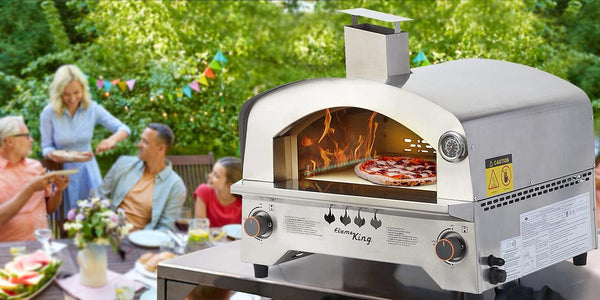 Flame King Barbeque Grill Pizza Oven (MPN: YSN-SSPZG)