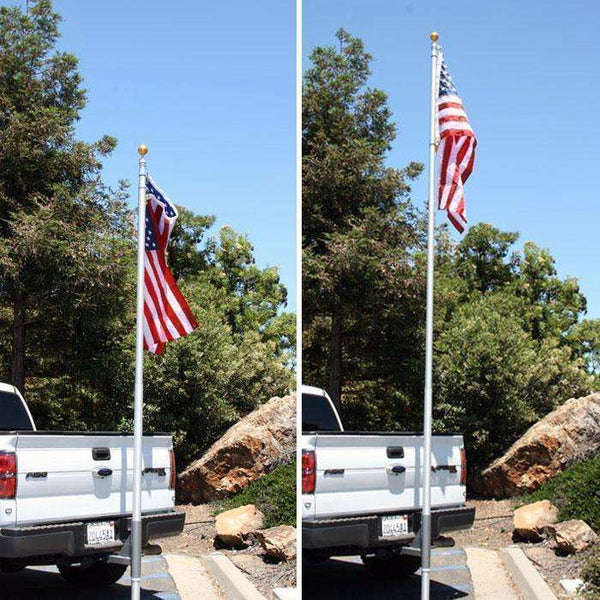 Rugged Radios Telescoping Flagpole (MPN: ANT-POLE-20)