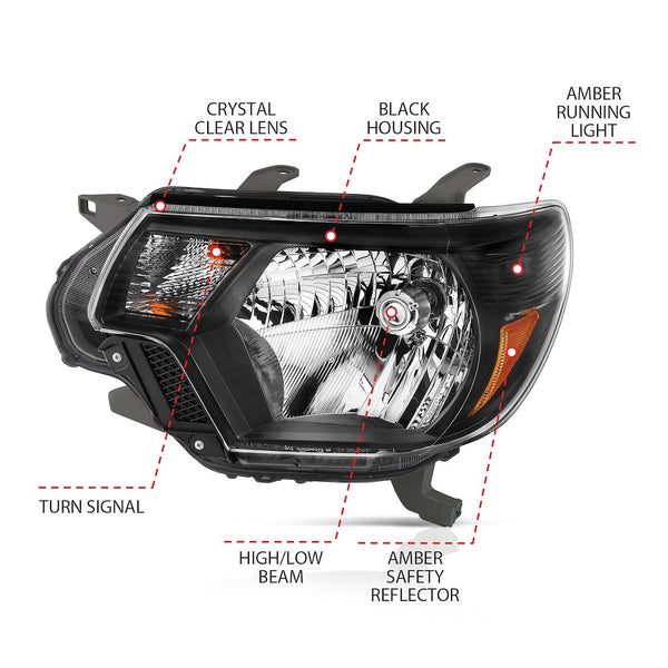 ANZO USA Headlight Assembly (MPN: 111395)