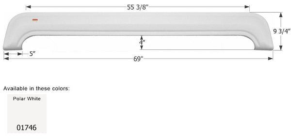 Icon Fender Skirt For Tandem Axle RVs (MPN: 01746)