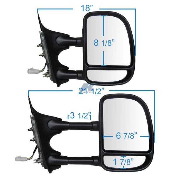 K Source Exterior Towing Mirror (MPN: 61069F)