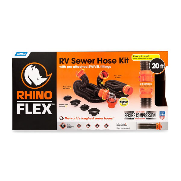 Camco RhinoFLEX Sewer Hose (MPN: 39741)