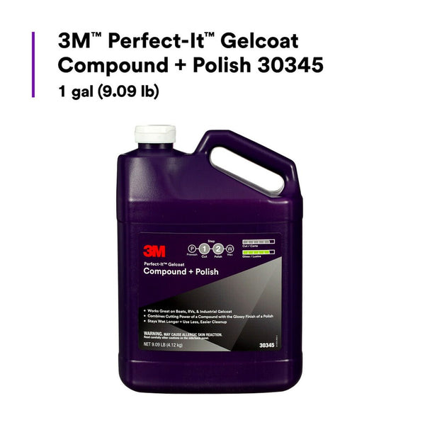 3M Perfect-It Gelcoat Compound (MPN: 30345)
