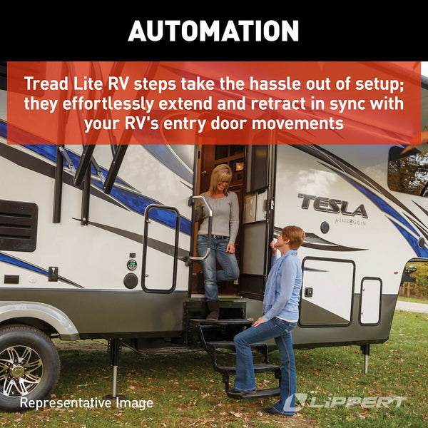 Lippert Components Tread Lite Power Step (MPN: 353542)