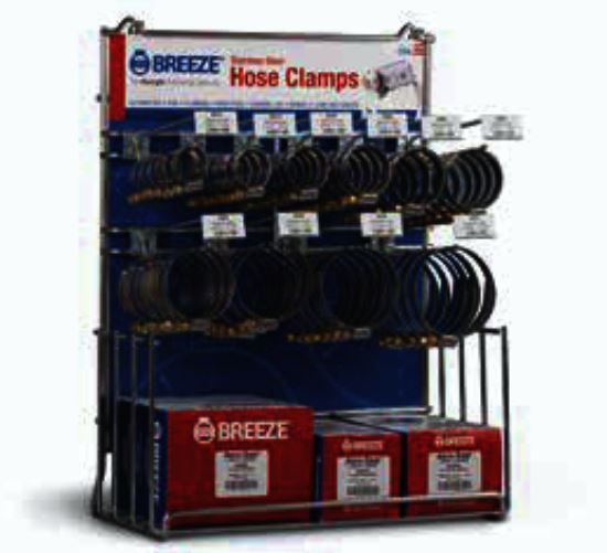 Breeze Clamp Display Rack (MPN: 9150ASSORTMENTHD)