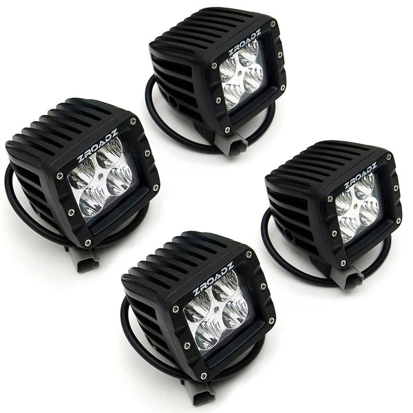 ZROADZ Front Bumper LED Mount Kit (MPN: Z365471-KIT4)