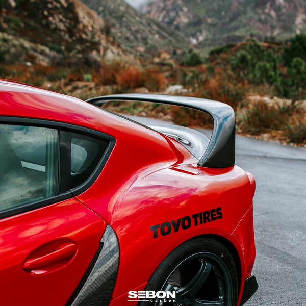 Seibon Carbon Spoiler Direct-Fit MB Style (MPN: RS20TYSUP-MB)