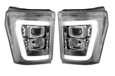 RECON Headlight Assembly With Halogen Bulbs (MPN: 264272CLC)