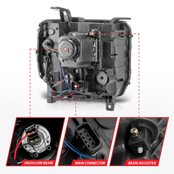 AnzoUSA Headlight Assembly (MPN: 111553)