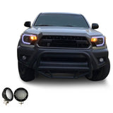 Black Horse Off Road Bull Bar (MPN: MBB-TOD1109-PLFB)