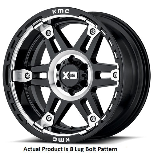 KMC Wheels XD840 Spy II Wheel (MPN: XD84021088318N)