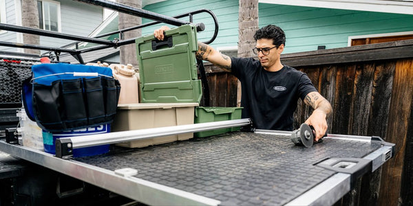 Cargo Glide Bed Slide Cross Bar (MPN: C0051-BAR46-ALM)